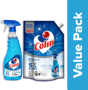 Glass & Surface Cleaner | Refill 1000ml with Spray 500ml |