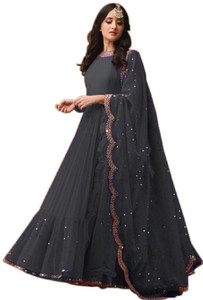 Anarkali dress flipkart online shopping shop