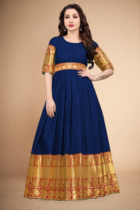 Fabcartz flared gown on sale