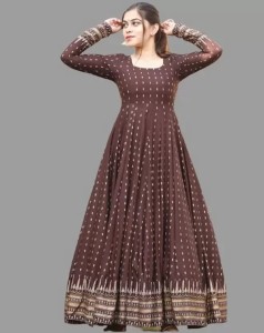 Discover 161+ full length anarkali gown best