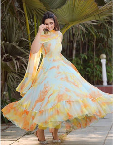 Flipkart anarkali gowns sale