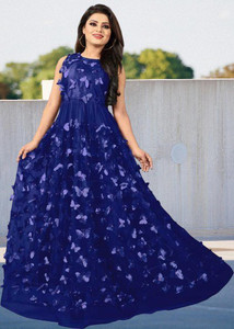 Butterfly gown hot sale flipkart