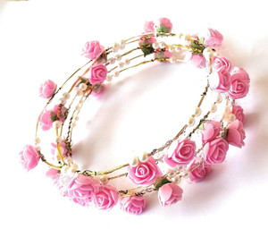 Flower tiara for girls deals