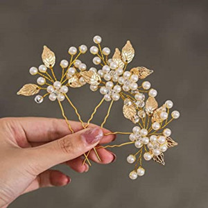 Flower hair hot sale pins for weddings