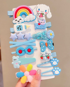 Baby blue hair clips sales