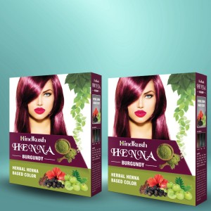 1 Pack Burgundy Red Henna Hair & Beard Color/Dye 100 Grams - Chemicals Free Hair  Color - The Henna Guys 3.52 Ounce (Pack of 1) Burgundy