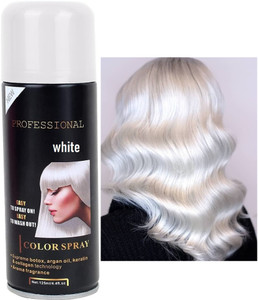 White shop hair spray