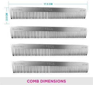 VEGA Aluminium Comb AC 04 Pack of 4 Price in India Buy VEGA