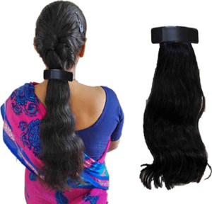 SAJIRI Ponytail clip hair extension Hair Extension Price in India Buy SAJIRI Ponytail clip hair extension Hair Extension online at Flipkart