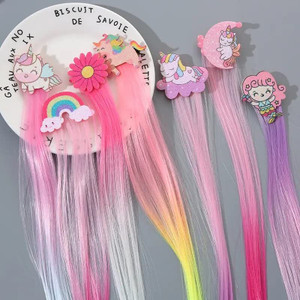 Hair extensions unicorn top