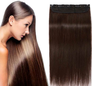 ABNITIO 100 Natural Clip in Volumizer 26 inch Wavy 120 Grams medium brown Hair Extension Price in India Buy ABNITIO 100 Natural Clip in Volumizer 26 inch Wavy 120 Grams medium