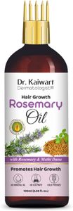 Dr. Kaiwart Rosemary Oil for Healthy Hair, Growth, Pure & Natural with Rosemary & Methi Dana Hair Oil