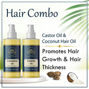 Castor oil and coconut shop oil for hair