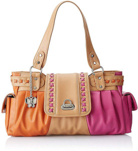 Buy Butterflies Women Multicolor Hand held Bag Multicolor Online