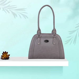 Buy AMAGE Women Grey Handbag Dark Grey Online Best Price in