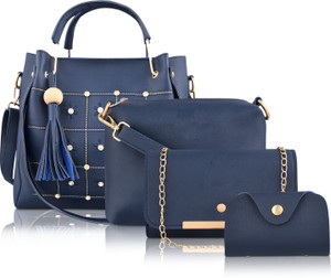 Peperone charlayne blue shop handbag