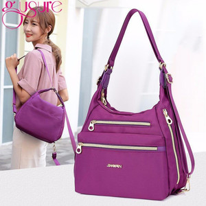 Waterproof double sided shoulder bag hot sale