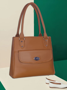 Buy AL JAZEERA Women Tan Shoulder Bag Tan Online Best Price in