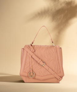 Buy Allen Solly Women Pink Hand held Bag Salmon Online Best