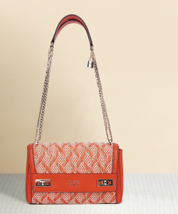 Guess matrix clearance quilted shoulder bag
