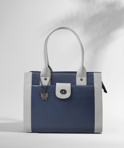 Buy Butterflies Women Blue Grey Handbag Blue Grey Online Best Price in India Flipkart