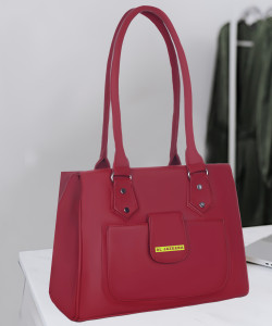 Buy AL JAZEERA Women Maroon Hand held Bag Red Online Best Price