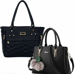 Black handbags flipkart shop