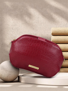 Caprese Women Maroon Sling Bag