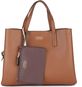 Buy GUESS Women Brown Shoulder Bag COGNAC Online Best Price in India Flipkart