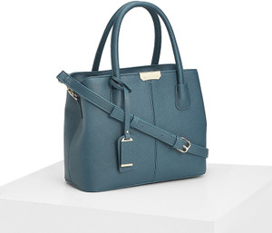 Buy Forever Glam By Pantaloons Women Blue Handbag Teal Online
