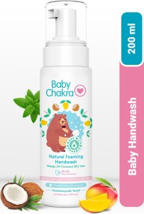 BabyChakra Foaming Handwash for Infants & Kids, Germ Protection & Baby-Safe Certified Hand Wash Bottle