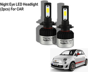 Fiat 500e on sale led headlights