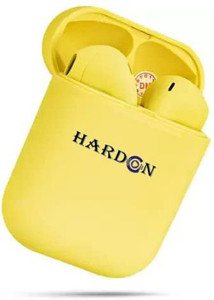 HARDON I 12 Yellow Earbud Bluetooth Headset Price in India Buy