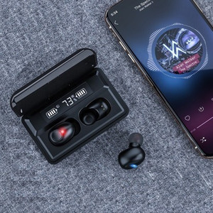 blue seed T8 TWS Stereo Bluetooth Earbuds Sports Bluetooth Headset