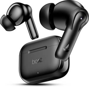 boAt Airdopes 161, Adv 4Mic ENx, 50H Battery,Fast Charge,13mm Driver, Metallic Finish Bluetooth