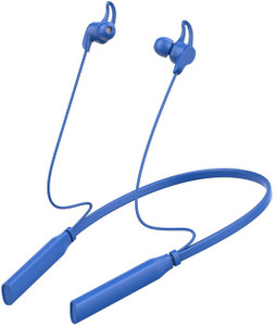 Blue tube outlet earphones