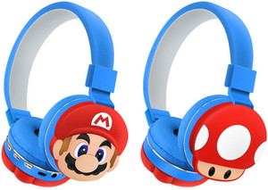 Super mario stereo headphones deals
