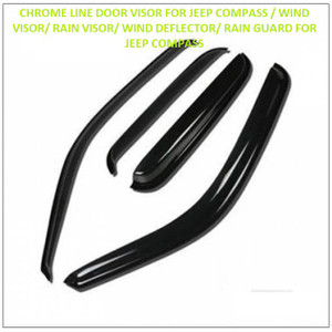 ankit mart JEEP COMPASS WIND VISOR RAIN VISOR WIND
