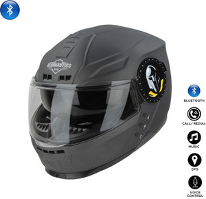 Steelbird Bluetooth Full Face ISI Certified Helmet for Men with Inner Smoke Sun Shield Motorbike Helmet Buy Steelbird Bluetooth Full Face ISI Certified Helmet for Men with Inner Smoke Sun Shield