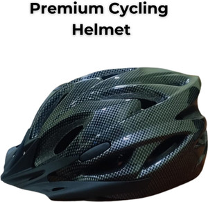SS Bikes Premium Cycle Helmet Carbon Black Cycling Helmet Buy