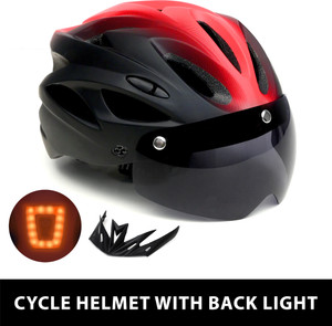 Cycle helmet with lights sales