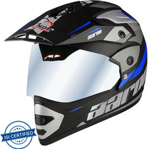 Buy Aaron MX Decor Bold Motorbike Helmet Online at Best Prices in