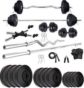 KRX 40 kg PVC 2 WB PVC WI Home Gym Combo Price in India Buy KRX 40 kg PVC 2 WB PVC WI Home Gym Combo online at Flipkart