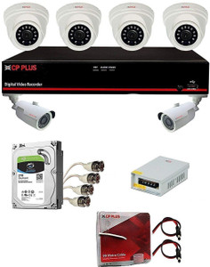 CP PLUS Astra Full HD 8Ch DVR 6 Camera 2.4 MegaPixel