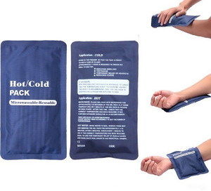 Gel ice shop packs for injuries