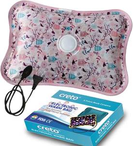 CRETO Heating Pad Gel Full Body Pain Reliever Electric 1 L Hot Water Bag