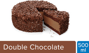 Chocolate Double Chocolate Ice Cream Cake