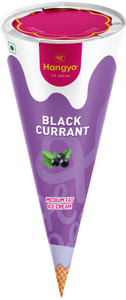 Black Currant Ice Cream Cone