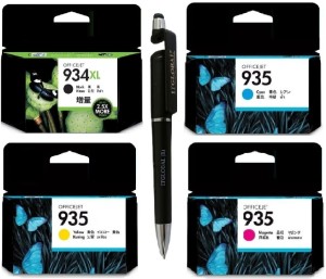 HP 934 Black & 935 C/Y/M (Set of 4) with ITGLOBAL Brand 3 in 1