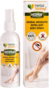 Mosquito Repellent Body Spray Non-Toxic 100% Herbal Skin Safe